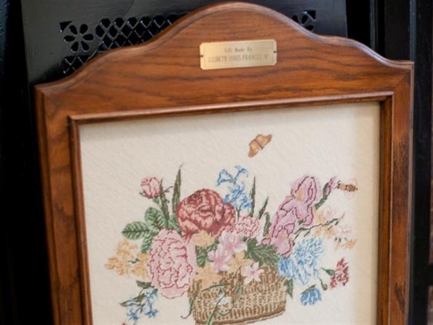 Needlepoint Firescreen